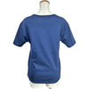 エルメス HERMES プリントTシャツ ネイビー コットン レディース 半袖Ｔシャツ