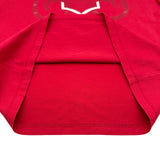 エルメス HERMES プリントTシャツ レッド コットン レディース 半袖Ｔシャツ