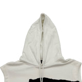 シャネル CHANEL ロゴプリント ノースリーブスウェットパーカー P63297 ホワイト コットン レディース パーカー