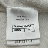 シャネル CHANEL ロゴプリント ノースリーブスウェットパーカー P63297 ホワイト コットン レディース パーカー