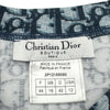 クリスチャン・ディオール Christian Dior トロッター総柄プリントTシャツ 2P12155050 ネイビー コットン レディース 半袖Ｔシャツ