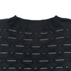 シャネル CHANEL キルティングニットトップス P47893 ブラック コットン レディース ニット