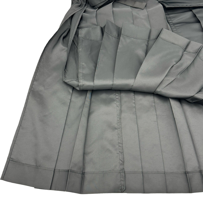 サカイ SACAI カーゴプリーツスカート 24-07246 ブラック ポリエステル