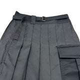 サカイ SACAI カーゴプリーツスカート 24-07246 ブラック ポリエステル レディース スカート