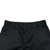 プラダ PRADA RE-NYLON トライアングルロゴナイロンパンツ SPG75 ブラック ナイロン メンズ パンツ