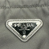 プラダ PRADA RE-NYLON トライアングルロゴナイロンパンツ SPG75 ブラック ナイロン メンズ パンツ