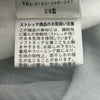 ストライプ柄ノースリーブワンピース ブルー コットン レディース ワンピース