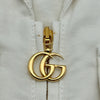 グッチ GUCCI GGボダン半袖ワンピース 653478 ホワイト コットン レディース ワンピース