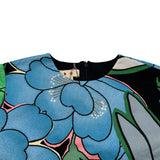 マルニ MARNI 総柄ワンピース ブラック コットン レディース ワンピース