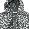 クリスチャン・ディオール Christian Dior レオパード総柄フーデッドワンピース 147R40A2768 ブラック ポリエステル レディース ワンピース