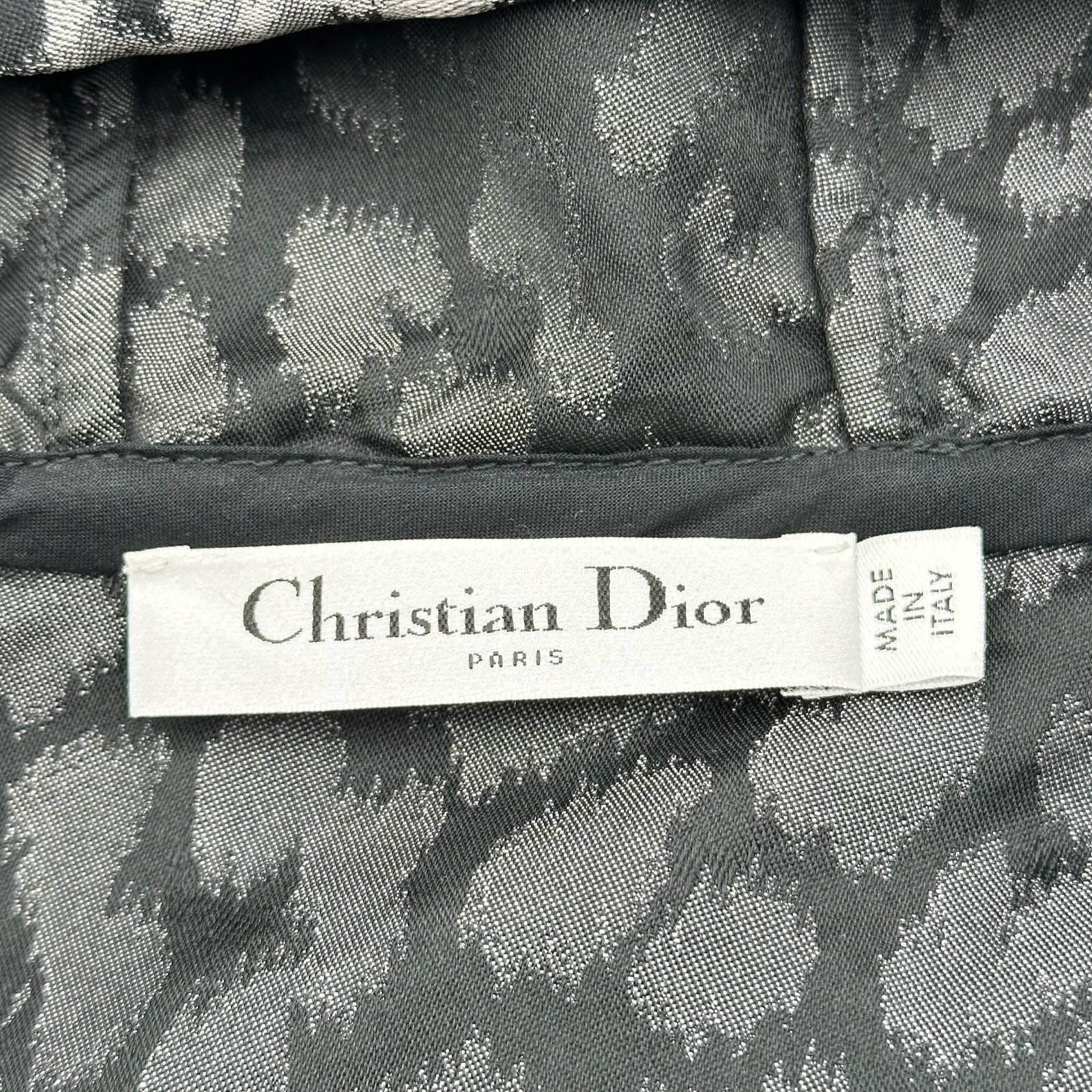 クリスチャン・ディオール Christian Dior レオパード総柄フーデッド 