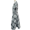クリスチャン・ディオール Christian Dior チェック柄ベルテッドワンピース 241R27A1712 ブラック ポリエステル レディース ワンピース