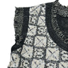 シャネル CHANEL スパンコール装飾ワンピース P37888 ブラック リネン レディース ワンピース