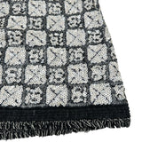 シャネル CHANEL スパンコール装飾ワンピース P37888 ブラック リネン レディース ワンピース