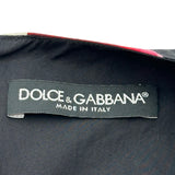 ドルチェ＆ガッバーナ Dolce & Gabbana フローラル総柄ワンピース F6VA4T ブラック コットン レディース ワンピース