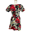ドルチェ＆ガッバーナ Dolce & Gabbana フローラル総柄ワンピース F6VA4T ブラック コットン レディース ワンピース