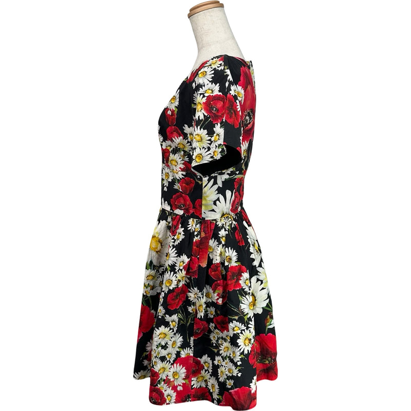 ドルチェ＆ガッバーナ Dolce & Gabbana フローラル総柄ワンピース