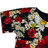 ドルチェ＆ガッバーナ Dolce & Gabbana フローラル総柄ワンピース F6VA4T ブラック コットン レディース ワンピース