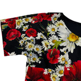 ドルチェ＆ガッバーナ Dolce & Gabbana フローラル総柄ワンピース F6VA4T ブラック コットン レディース ワンピース