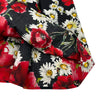 ドルチェ＆ガッバーナ Dolce & Gabbana フローラル総柄ワンピース F6VA4T ブラック コットン レディース ワンピース