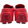 ルイ・ヴィトン LOUIS VUITTON アリゾナライン ドライビングシューズ FA0282 レッド レザー メンズ その他靴