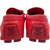 ルイ・ヴィトン LOUIS VUITTON アリゾナライン ドライビングシューズ FA0282 レッド レザー メンズ その他靴