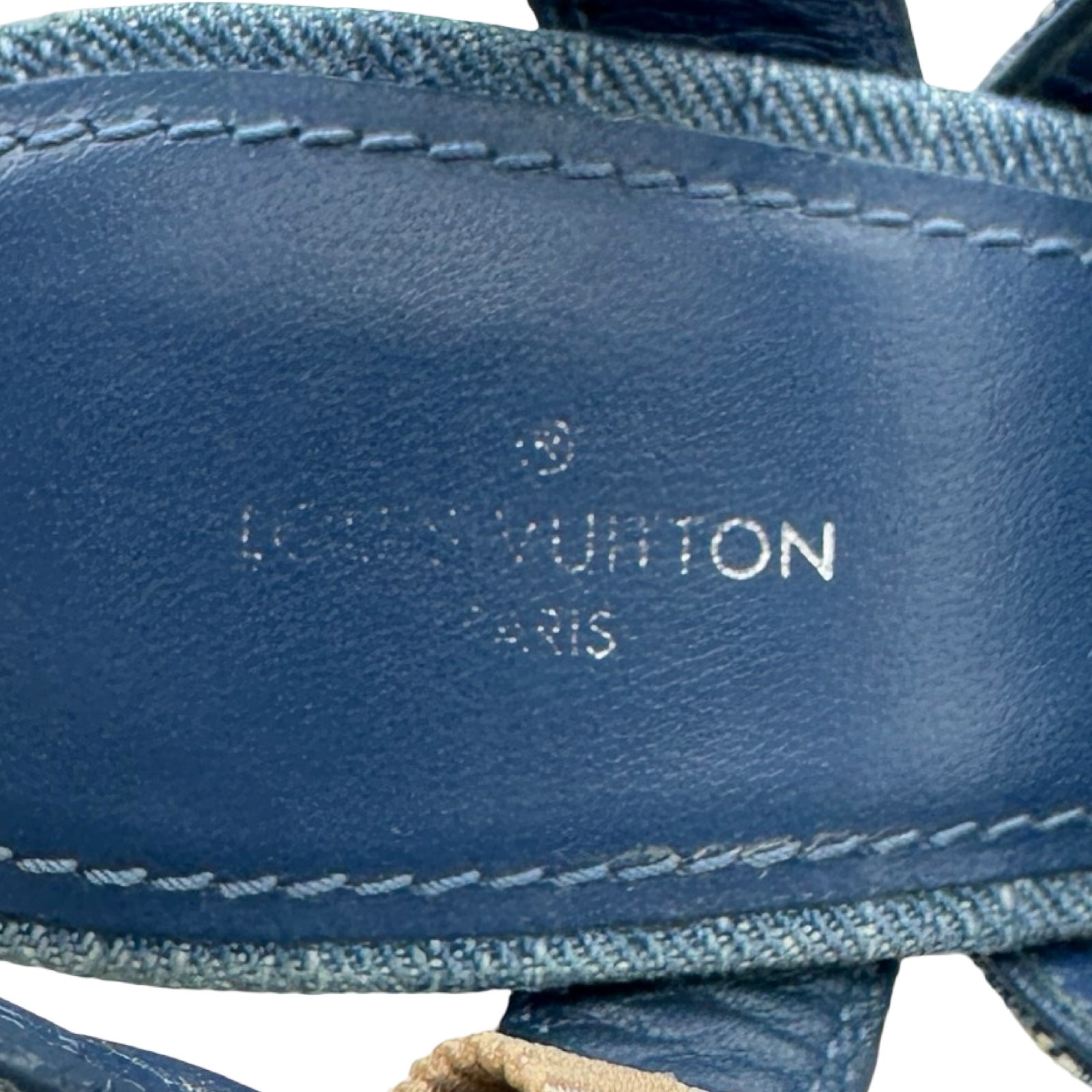 ルイ・ヴィトン LOUIS VUITTON スターボードラインモノグラムデニム