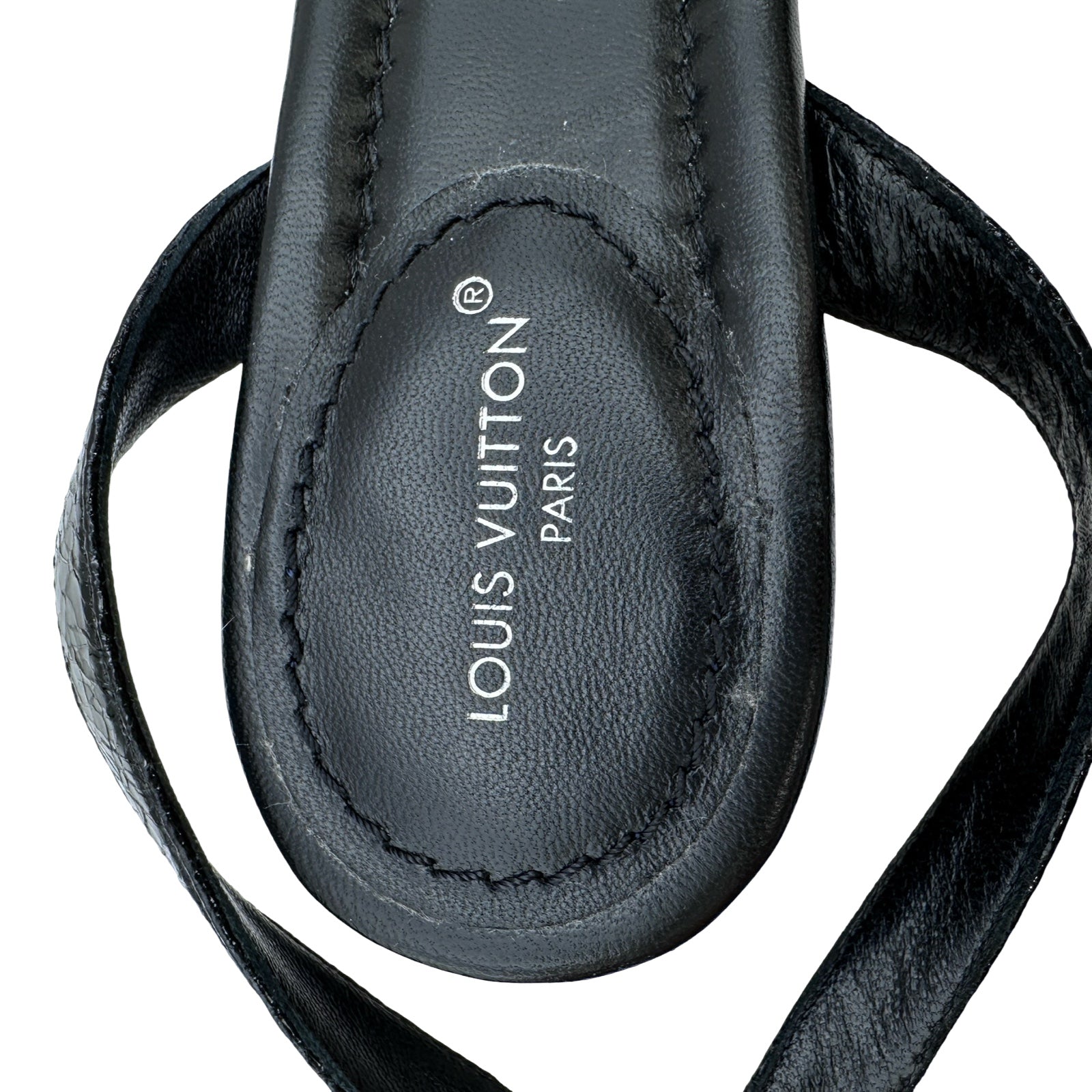 ルイ・ヴィトン LOUIS VUITTON エッジライン ストラップサンダル
