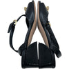 ルイ・ヴィトン LOUIS VUITTON エッジライン ストラップサンダル ブラック レザー レディース サンダル