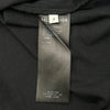 バレンシアガ BALENCIAGA PAIRSロゴオーバーサイズロングTシャツ 681046 ブラック コットン メンズ 長袖Ｔシャツ