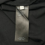 バレンシアガ BALENCIAGA PAIRSロゴオーバーサイズロングTシャツ 681046 ブラック コットン メンズ 長袖Ｔシャツ