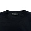 バレンシアガ BALENCIAGA PAIRSロゴオーバーサイズロングTシャツ 681046 ブラック コットン メンズ 長袖Ｔシャツ