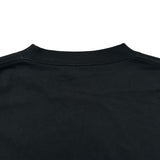バレンシアガ BALENCIAGA PAIRSロゴオーバーサイズロングTシャツ 681046 ブラック コットン メンズ 長袖Ｔシャツ