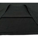 バレンシアガ BALENCIAGA PAIRSロゴオーバーサイズロングTシャツ 681046 ブラック コットン メンズ 長袖Ｔシャツ