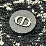 クリスチャン・ディオール Christian Dior マクロカナージュ ツイードジャケット 424W53AM752 ブラック ツイード レディース その他アウター