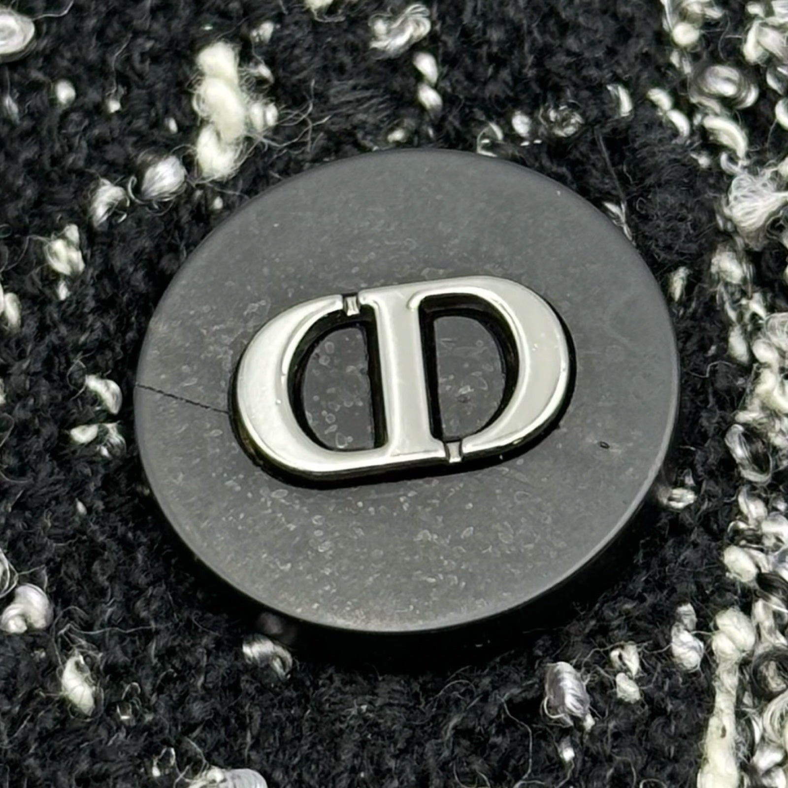 クリスチャン・ディオール Christian Dior マクロカナージュ ツイード