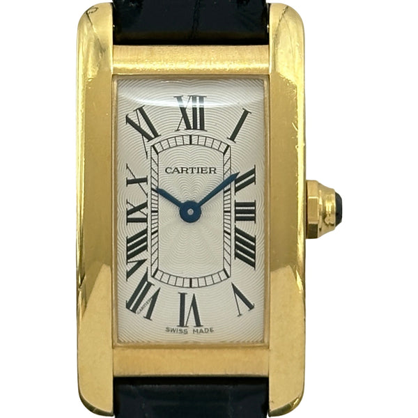 た*か様 Cartier カルティエ SM 腕時計 ゴールドレディース925 ジ カルティエ Cartier タンク アメリカン SM W2601556 シルバー ゴールド