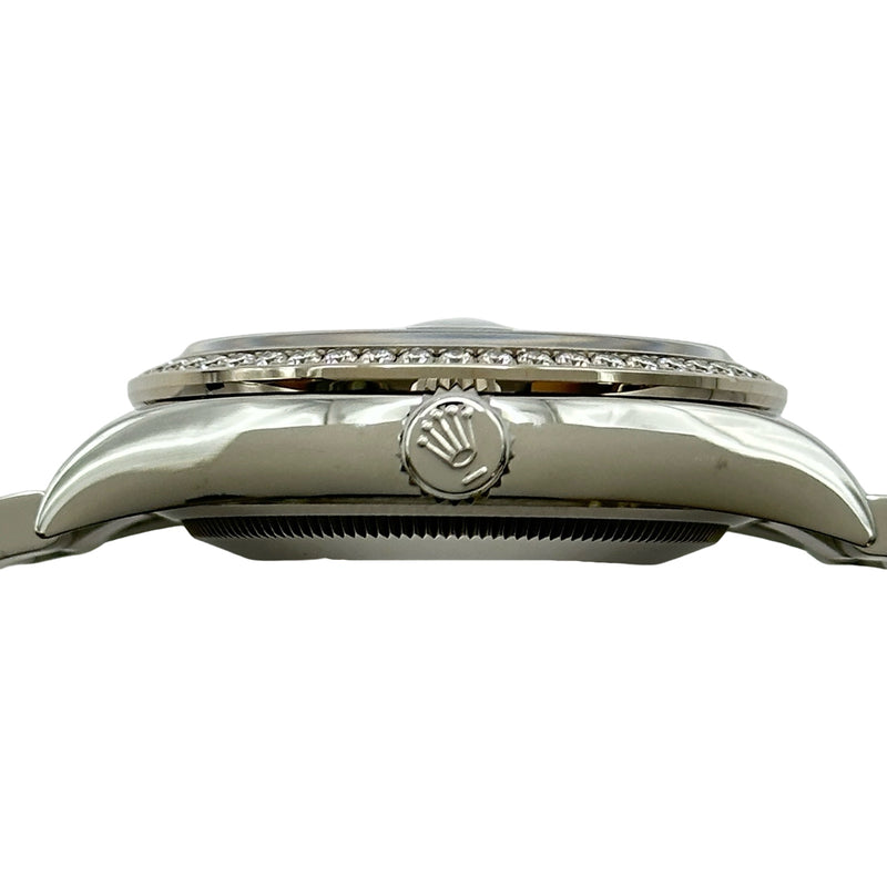 ロレックス ROLEX デイトジャスト36 126284RBR ブルーテッドモチーフ ホワイトゴールド/ステンレススチール 自動巻き メンズ 腕時計 ロレックス ROLEX デイトジャスト36 126284RBR ブルーテッドモチーフ