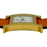 エルメス HERMES Hウォッチ HH1.201 ホワイト メッキ/ステンレススチール クオーツ レディース 腕時計