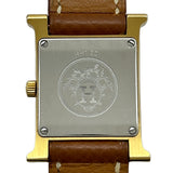エルメス HERMES Hウォッチ HH1.210 ゴールド メッキ クオーツ レディース 腕時計