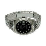 ロレックス ROLEX デイトジャスト36 116234G ブラック ホワイトゴールド/ステンレススチール 自動巻き メンズ 腕時計