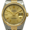 ロレックス ROLEX デイトジャスト 16233 ゴールド ゴールド/ステンレススチール 自動巻き メンズ 腕時計