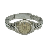 ロレックス ROLEX デイトジャスト 69174 シルバー ホワイトゴールド/ステンレススチール 自動巻き レディース 腕時計