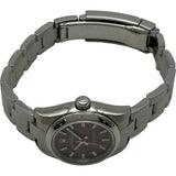 ロレックス ROLEX オイスターパーペチュアル26 176200 レッドグレープ ステンレススチール 自動巻き レディース 腕時計