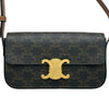 セリーヌ CELINE ショルダーバッグ クロード 194142 タン/ゴールド金具 トリオンフキャンバス レディース ショルダーバッグ