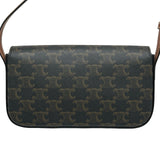 セリーヌ CELINE ショルダーバッグ クロード 194142 タン/ゴールド金具 トリオンフキャンバス レディース ショルダーバッグ