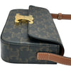 セリーヌ CELINE ショルダーバッグ クロード 194142 タン/ゴールド金具 トリオンフキャンバス レディース ショルダーバッグ