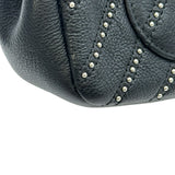 シャネル CHANEL シェブロンチェーンショルダー Vステッチ 24番台 ブラック シルバー金具 カーフスキン レディース ショルダーバッグ