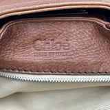 クロエ Chloe パディントン ミディアム ブラウン レザー レディース ハンドバッグ