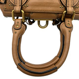 クロエ Chloe パディントンミニ ブラウン レザー レディース ハンドバッグ